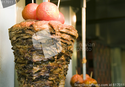 Image of authentic greek gyro athens greece