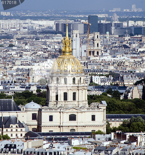 Image of dome des invalides paris france