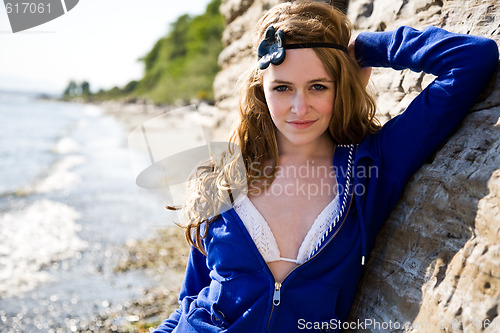 Image of Beautiful summer girl