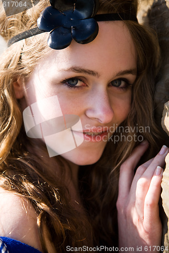 Image of Beautiful summer girl
