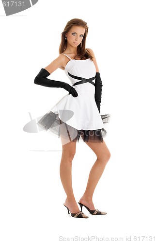 Image of black and white