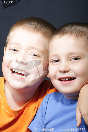 Image of Happy brothers