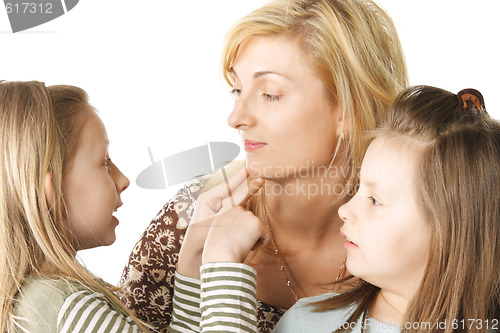 Image of Chatting with mom