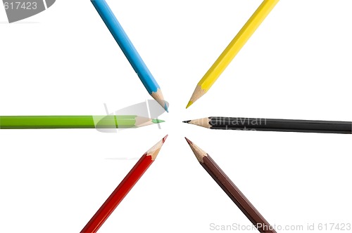 Image of Colorful pencils 