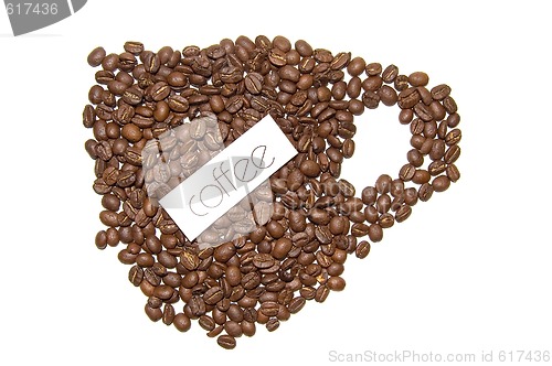 Image of Cup made of coffee