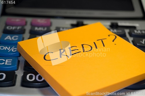 Image of Credit concept
