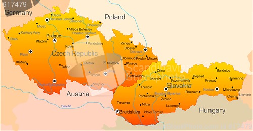Image of Czech Republic and Slovakia 