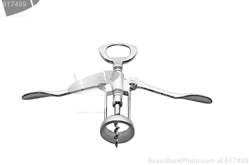 Image of Corkscrew on white