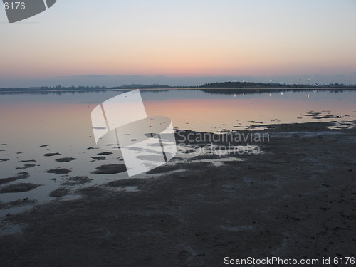 Image of The colors of morning. Larnaca. Cyprus