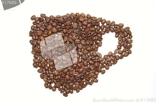 Image of Cup made of coffee
