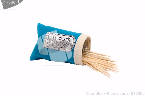 Image of Packet with toothpicks