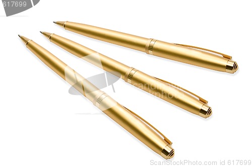 Image of Gold pens