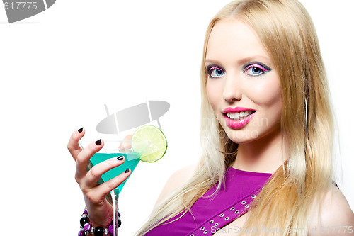 Image of enjoying the cocktail