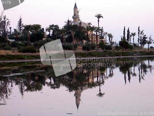 Image of Double mosque. Larnaca. Cyprus