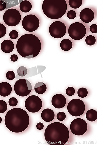 Image of red bubbles