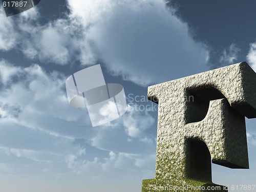 Image of letter F