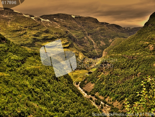 Image of Vatnahalsen, Rallarveien, Norway, HDR