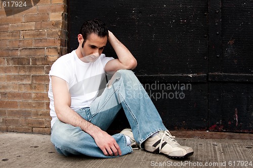 Image of Depressed man