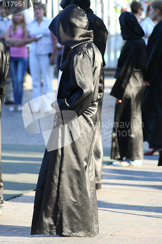 Image of Street monk performance