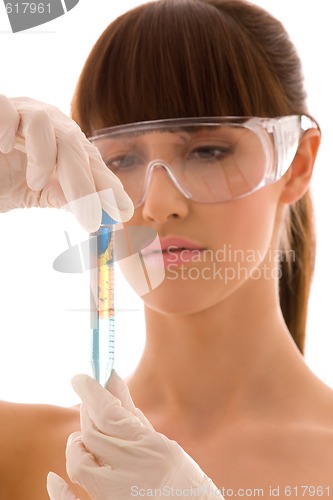 Image of lab work