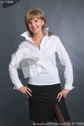 Image of modern office woman