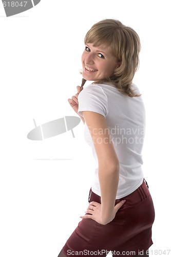 Image of smiling young girl