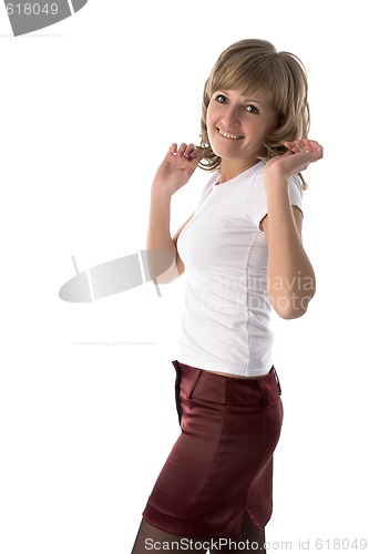 Image of smiling young girl