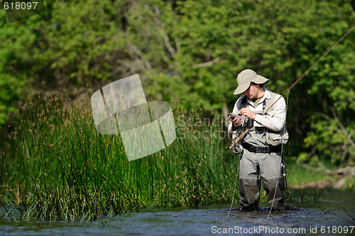 Image of Fly-fishing 