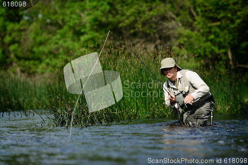 Image of Fly-fishing 