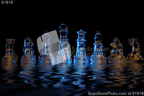 Image of chess reflection