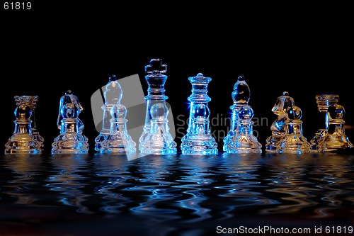 Image of chess reflection