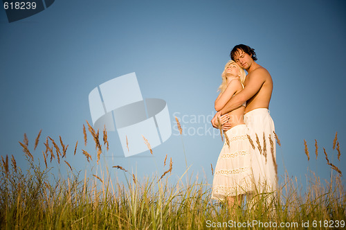Image of sensual couple