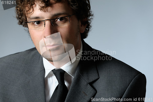 Image of Portrait of young businessman