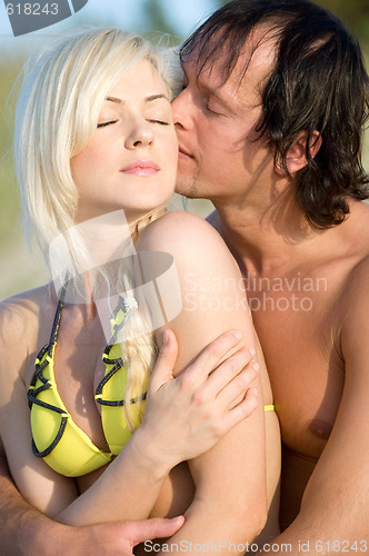 Image of sensual couple