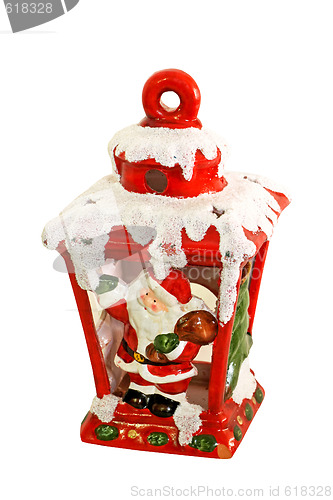 Image of Santa Claus lantern