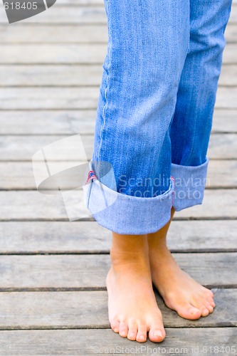Image of female legs