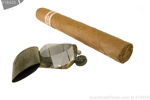 Image of Lighter And Cigar