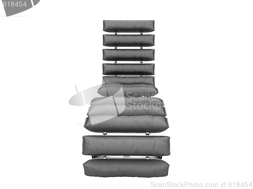 Image of Sofa over white background