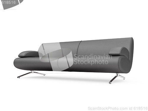 Image of Sofa over white background