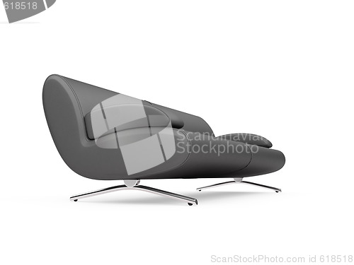 Image of Sofa over white background