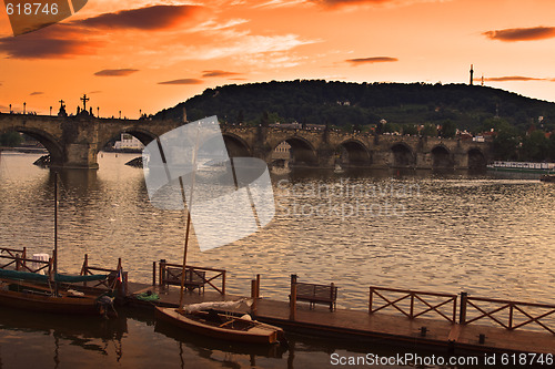 Image of Charles Bridge from Prague