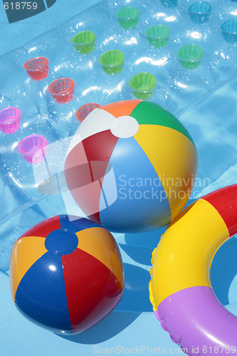 Image of Summer Toy Background