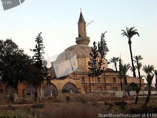 Image of A mosque in Larnaca. Cyprus