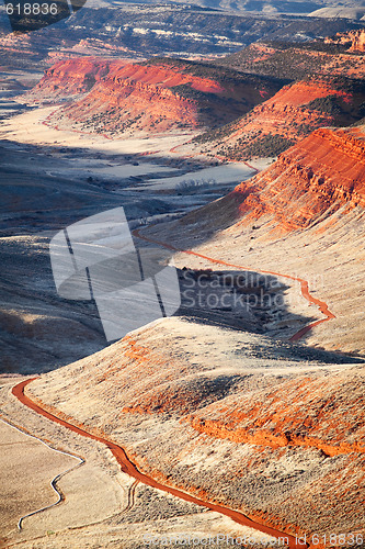 Image of Rural road in late sun