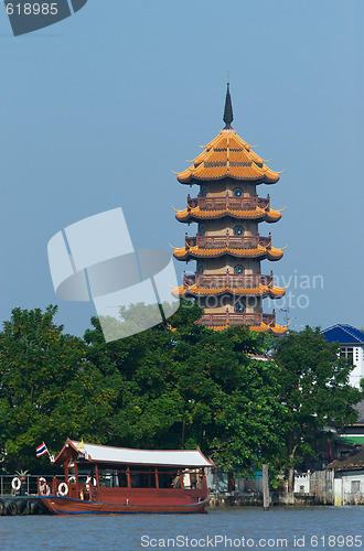 Image of The Chee Chin Khor pagoda in Bangkok