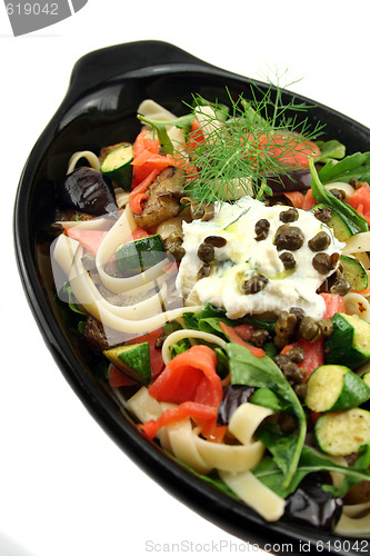 Image of Salmon Fettucini 