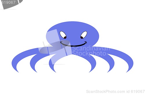 Image of blue octopus