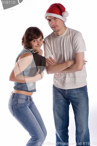 Image of xmas couple