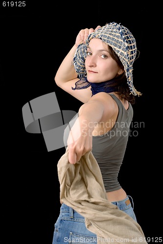 Image of woman in hat