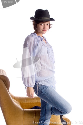 Image of girl in hat